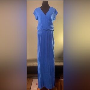 Threads 4 Thought Blue Wrap Liliana Dress